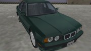 BMW 540i E34 1994 для GTA Vice City миниатюра 6