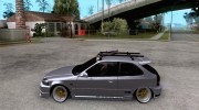 Honda Civic JDM Hatch для GTA San Andreas миниатюра 2