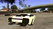 Lamborghini Murcielago R GT para GTA San Andreas miniatura 4
