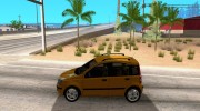 Fiat Panda Taxi для GTA San Andreas миниатюра 2