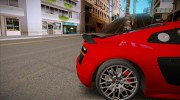 Audi R8 2017 v2.0 для GTA San Andreas миниатюра 8