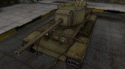 Шкурка для КВ-3 в расскраске 4БО для World Of Tanks миниатюра 1