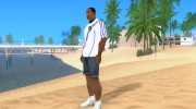 Форма ФК Los Angeles Galaxy para GTA San Andreas miniatura 2