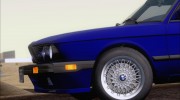 BMW M5 NA-spec (US-spec) 1985 para GTA San Andreas miniatura 8