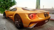 Ford GT 2017 для GTA San Andreas миниатюра 8
