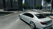 BMW 750 LI 2010 для GTA 4 миниатюра 3