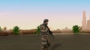 CoD MW3 Russian Military SMG v1 para GTA San Andreas miniatura 4