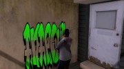 Graffiti mod для GTA San Andreas миниатюра 1