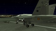 EF-18 Hornet para GTA San Andreas miniatura 4