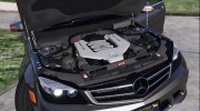 2014 Mercedes-Benz C63 AMG W204 1.0 для GTA 5 миниатюра 5