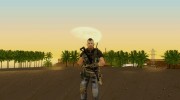 Modern Warfare 2 Soldier 17 для GTA San Andreas миниатюра 1