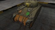 Зона пробития M4 Sherman для World Of Tanks миниатюра 1