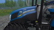 New Holland T4.75 Садовая Версия 3.0 para Farming Simulator 2015 miniatura 5