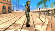 Скин бойца Альфы для GTA San Andreas миниатюра 4