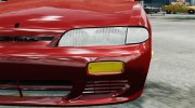 Nissan Silvia S14 Zenki JDM для GTA 4 миниатюра 12