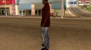 Коричневая куртка для GTA San Andreas миниатюра 2