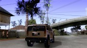 AMG H2 HUMMER - RED CROSS (ambulance) for GTA San Andreas miniature 4