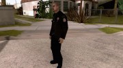 Скин полицейского для GTA San Andreas миниатюра 2