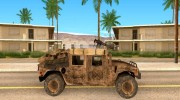 Hummer H1 из COD MW 2 para GTA San Andreas miniatura 5