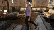 Skin HD GTA V Online парень с белыми глазами для GTA San Andreas миниатюра 6