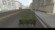ГАЗ-69 для GTA San Andreas миниатюра 7