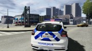 Ford Focus Macedonian Police для GTA 4 миниатюра 4