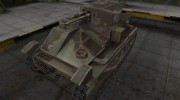 Пустынный скин для Vickers Medium Mk. II for World Of Tanks miniature 1