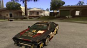 Toyota AE86wrt Rockstar для GTA San Andreas миниатюра 1