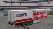 Schmitz Cargobull Magnit Trailer для Euro Truck Simulator 2 миниатюра 1