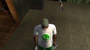 Футболка с логотипом WhatsApp for GTA San Andreas miniature 3