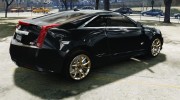 Cadillac CTS-V Coupe 2011 para GTA 4 miniatura 5