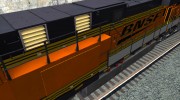 GE ES44DC - BNSF Locomotive para GTA San Andreas miniatura 7