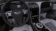 Bentley Continental GT для GTA San Andreas миниатюра 6