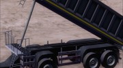 Прицеп-самосвал для Scania P420 8x4 Dumper для GTA San Andreas миниатюра 6