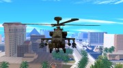 AH-64D Longbow Apache para GTA San Andreas miniatura 5