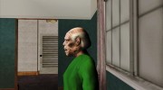 Маска уродливого зомби v1 (GTA Online) para GTA San Andreas miniatura 3