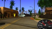 Спидометр by CentR v2 para GTA San Andreas miniatura 2