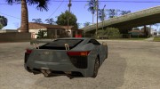 Lexus LFA 2010 для GTA San Andreas миниатюра 4