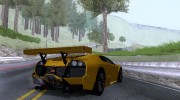 Lamborghini Murcielago R-SV GT1 para GTA San Andreas miniatura 4