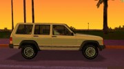 Jeep Cherokee XJ 1984-1991 для GTA Vice City миниатюра 3