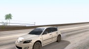 Mazda 3 для GTA San Andreas миниатюра 10