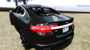 Jaguar XFR 2010 v2.0 para GTA 4 miniatura 3