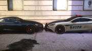 Aston Martin Vanquish NYPD для GTA 4 миниатюра 7