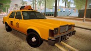 Willard Marbelle Taxi Saints Row Style для GTA San Andreas миниатюра 1
