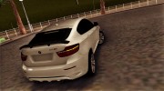 BMW X6 M 2013 Final для GTA San Andreas миниатюра 4