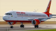 Airbus A320-200 Air India para GTA San Andreas miniatura 14
