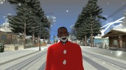 Белая борода Санты Клауса для GTA San Andreas миниатюра 5