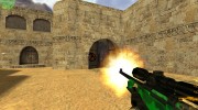 Green camo AWP для Counter Strike 1.6 миниатюра 2