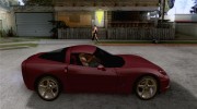 Chevrolet Corvette C6 для GTA San Andreas миниатюра 5