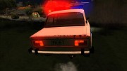 ВАЗ 2106 SA style Police для GTA San Andreas миниатюра 7